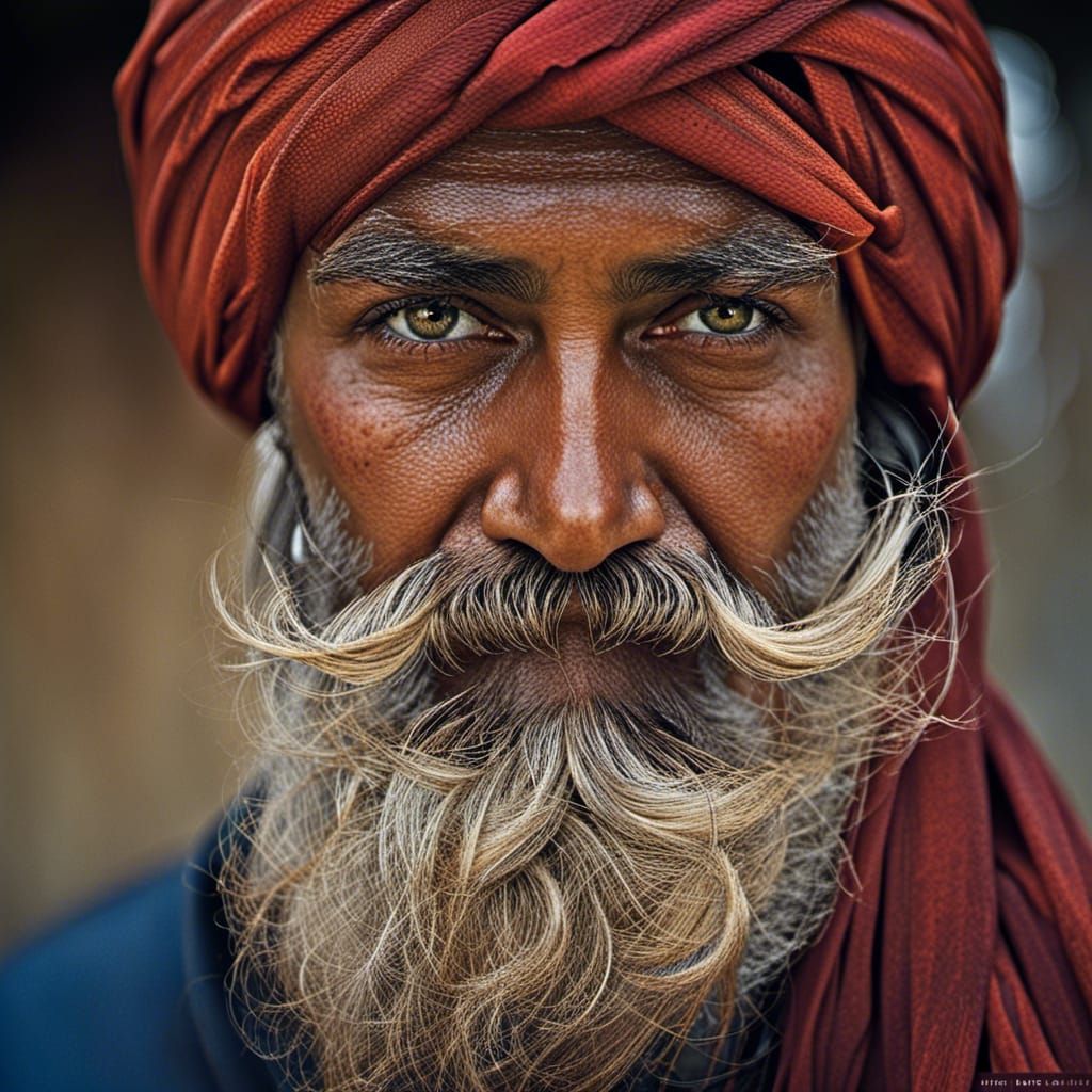 A Hola Mohalla Warrior of Punjab #1  by @undefined