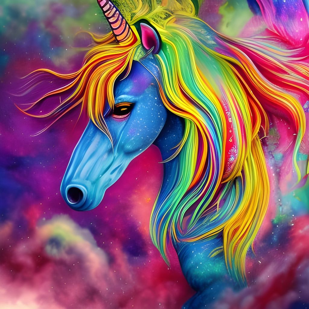 Blunicorn - AI Generated Artwork - NightCafe Creator