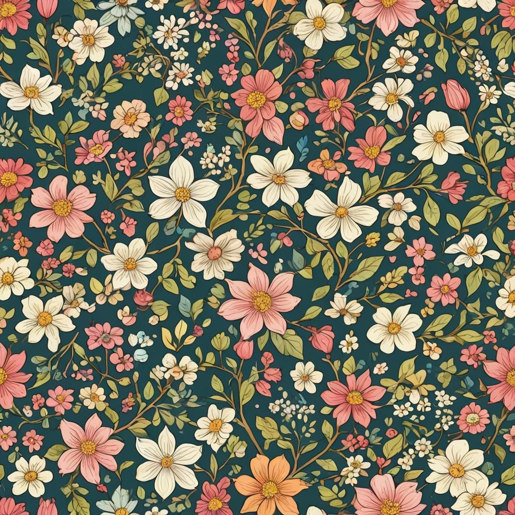 Certainly! Here's a floral art prompt that could inspire cre...