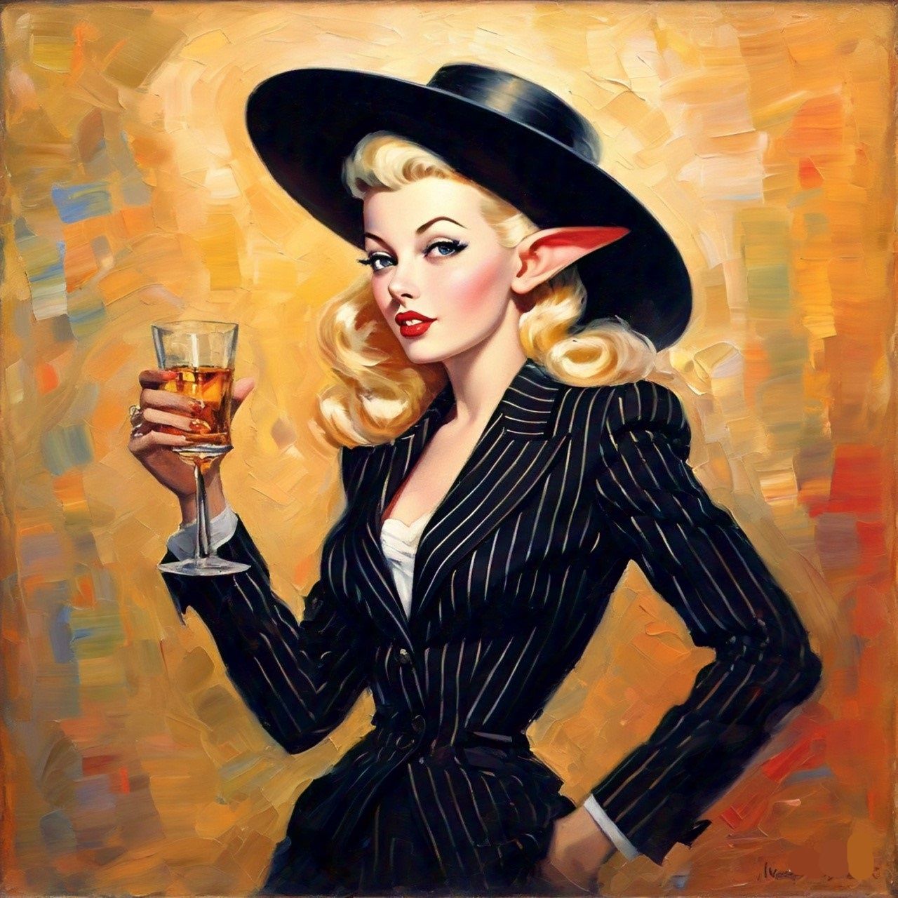 Elf Noir "La Femme Détective" 2