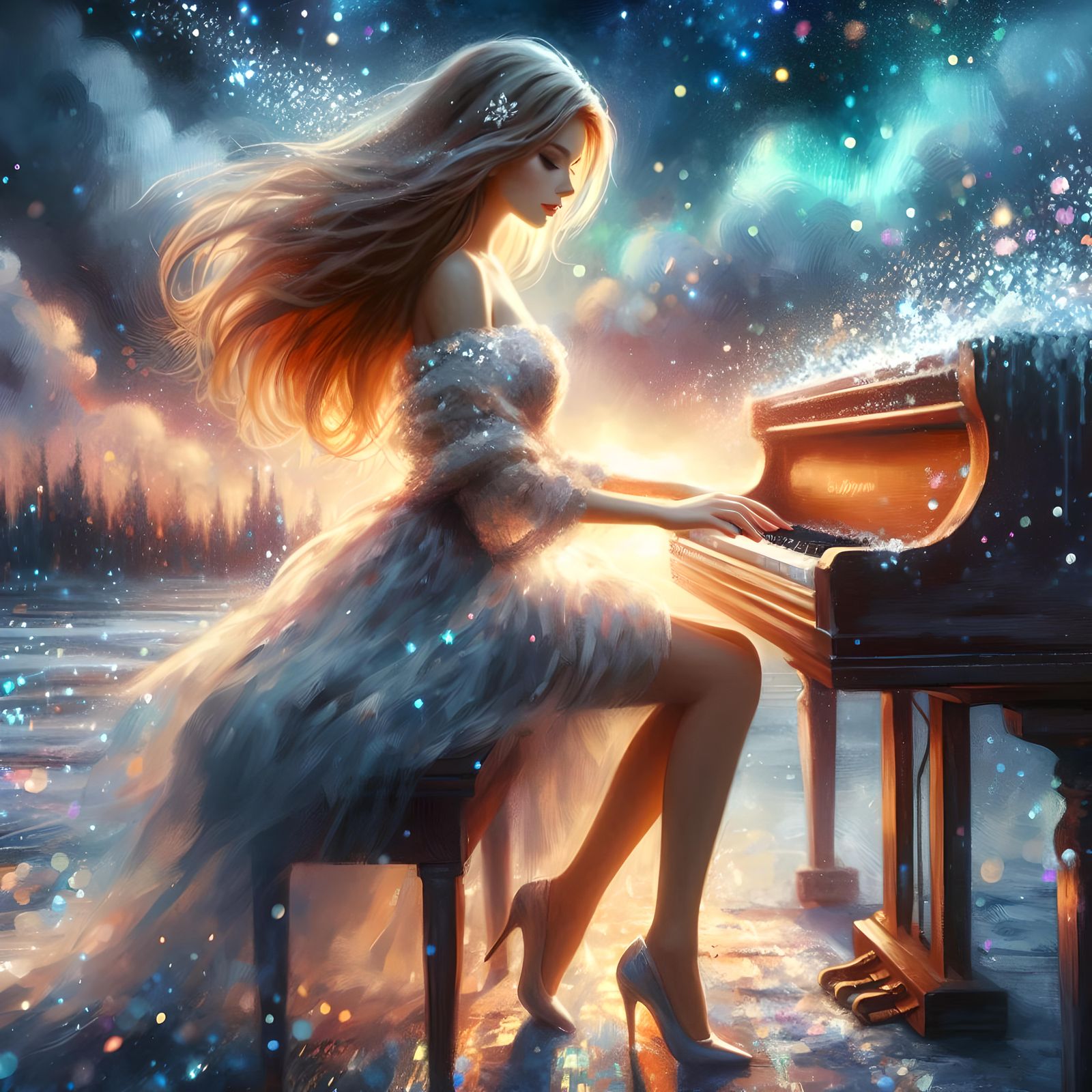 "No, I Wasn't Born Without a Heart" 🎹❄️💙