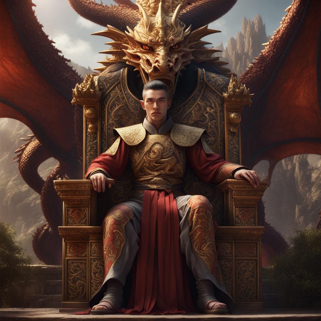 The Dragon Emperor Rises...  by @Umbra Augustus