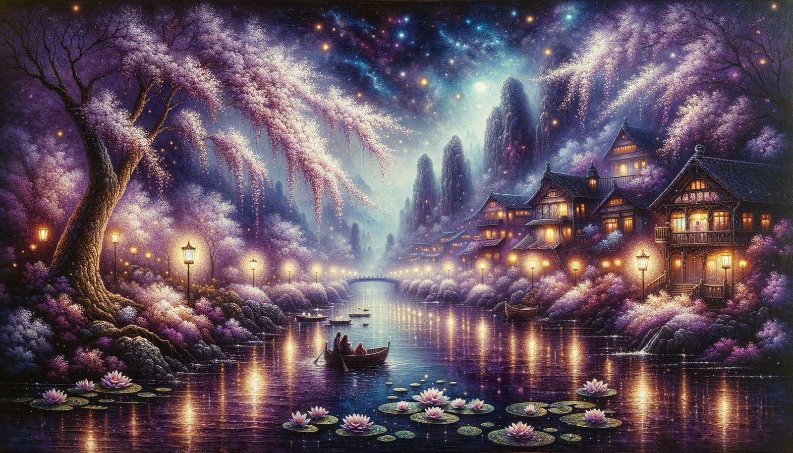 'Whispered Twilight Beneath Lavender Blossoms'  by @808SoopaFly