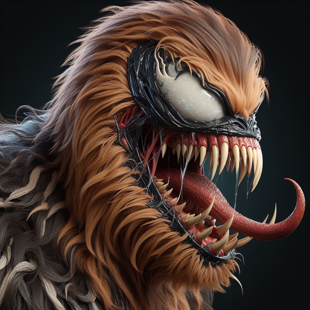 Venomized Chewbacca