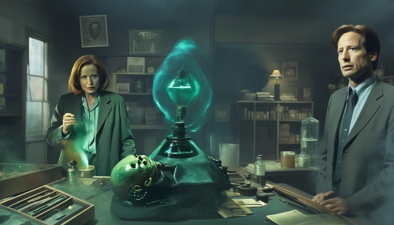 The agents investigate deaths from a cursed object sold at a...