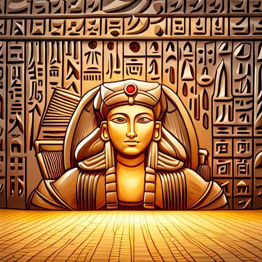 Hieroglyphics - AI Generated Artwork - NightCafe Creator