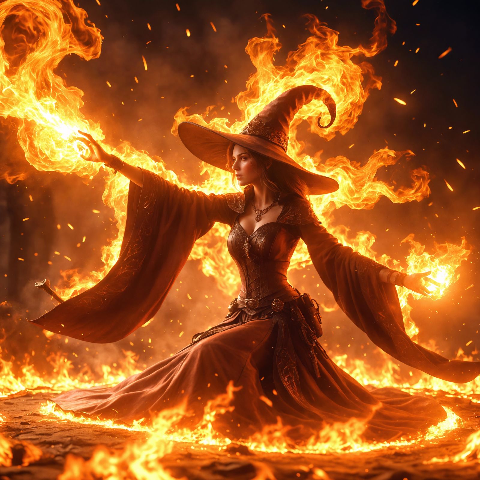 The Fire Witch