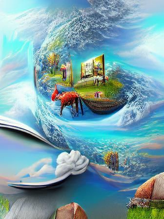 My perfect world 8K 3D artwork beautiful detailed painting p...