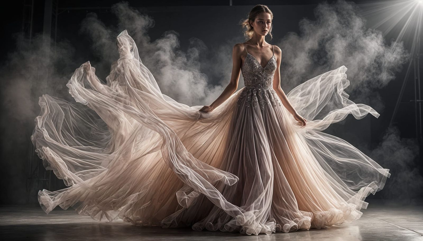 Smoke and Tulle  by @VoidSparkles