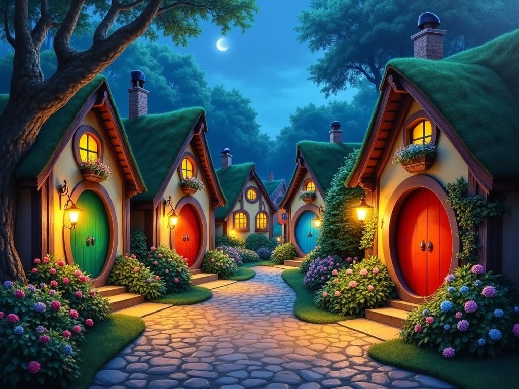 Hobbit village.