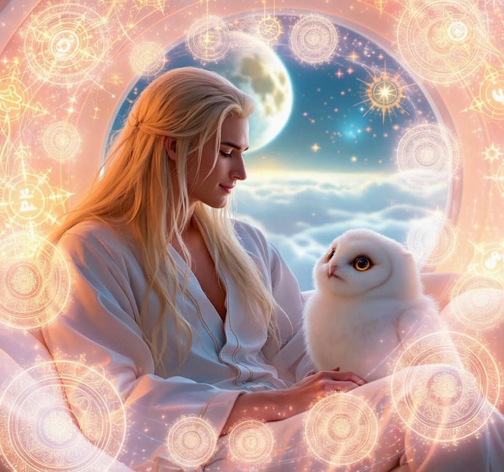 Meeting with a Mystic Moon Owl