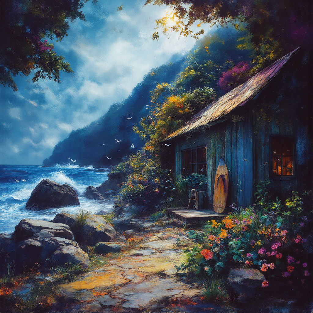 Old dilapidated Surf Shack #4