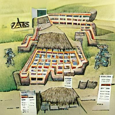 Aztec Barracks (Information Age) - AI Generated Artwork - NightCafe Creator