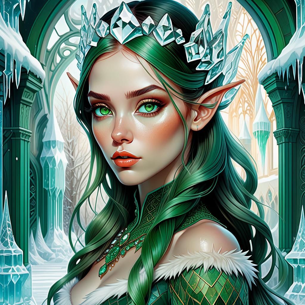 Greenleaf Elf - AI Generated Artwork - NightCafe Creator