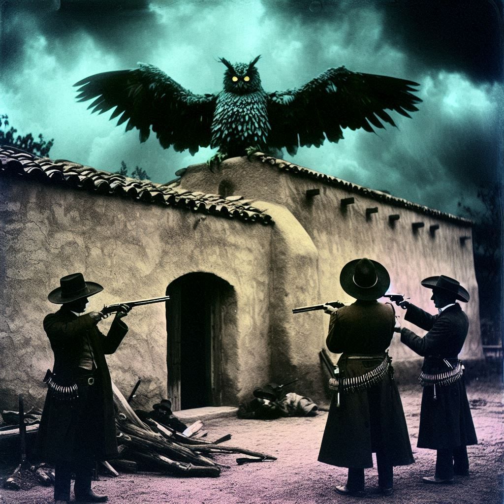 La pandilla de los ositos de peluche se enfrenta a la lechuza.