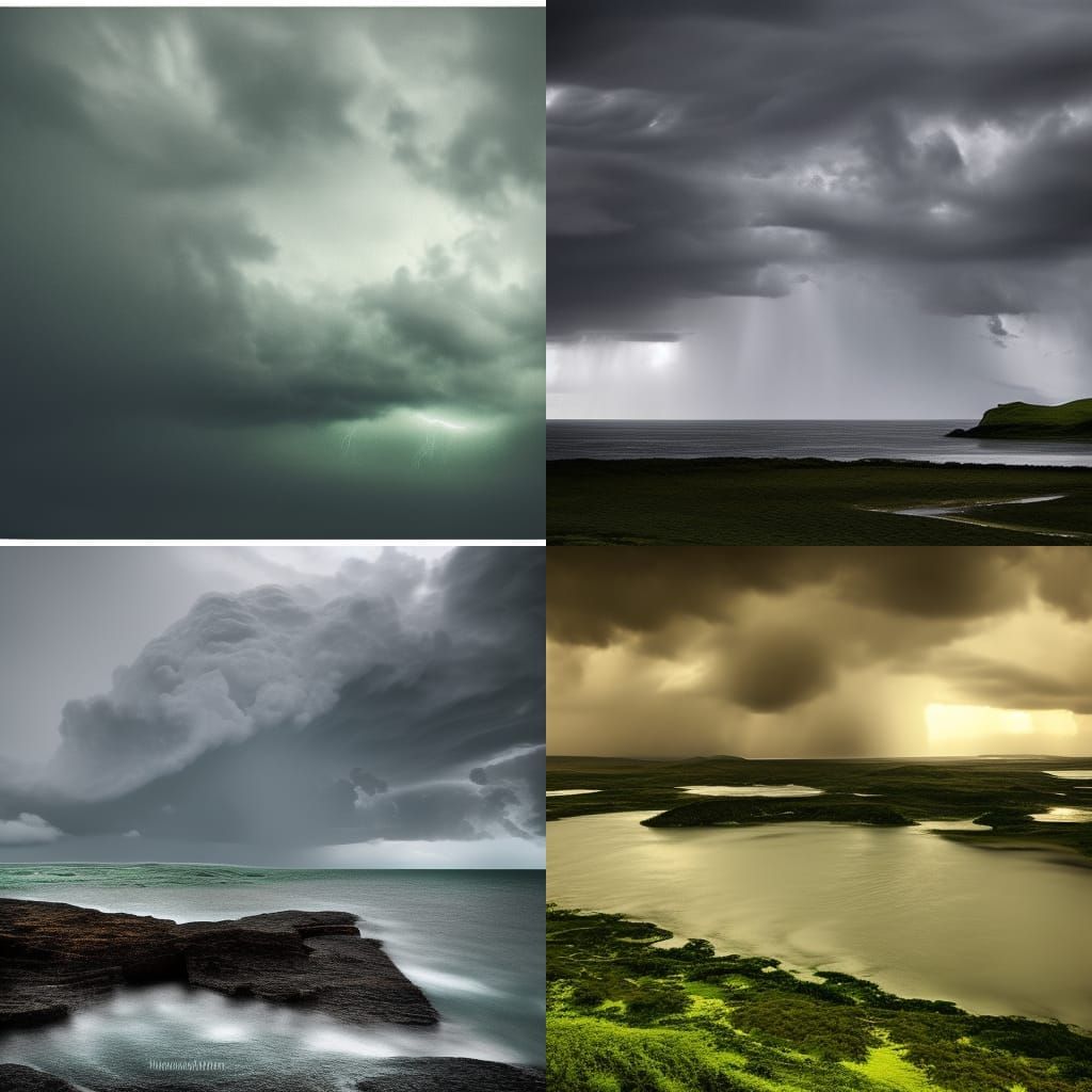 Thunderstorm in the Emerald Isles
