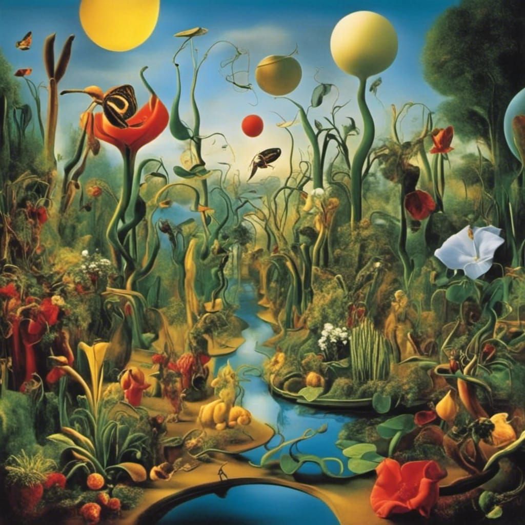 <lora:Strange World:1.0> Planet garden 