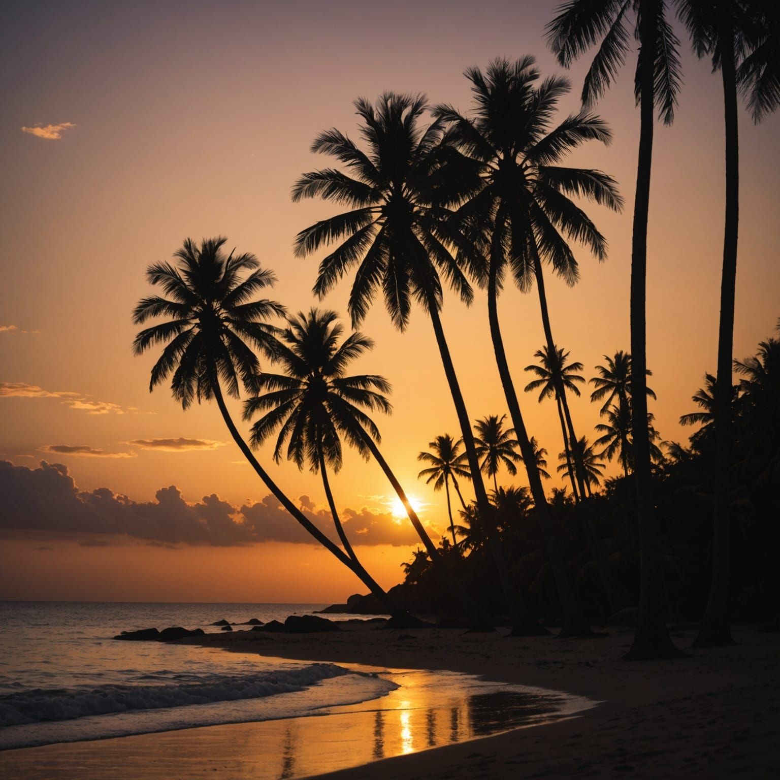 Palm trees  by @Sharoja