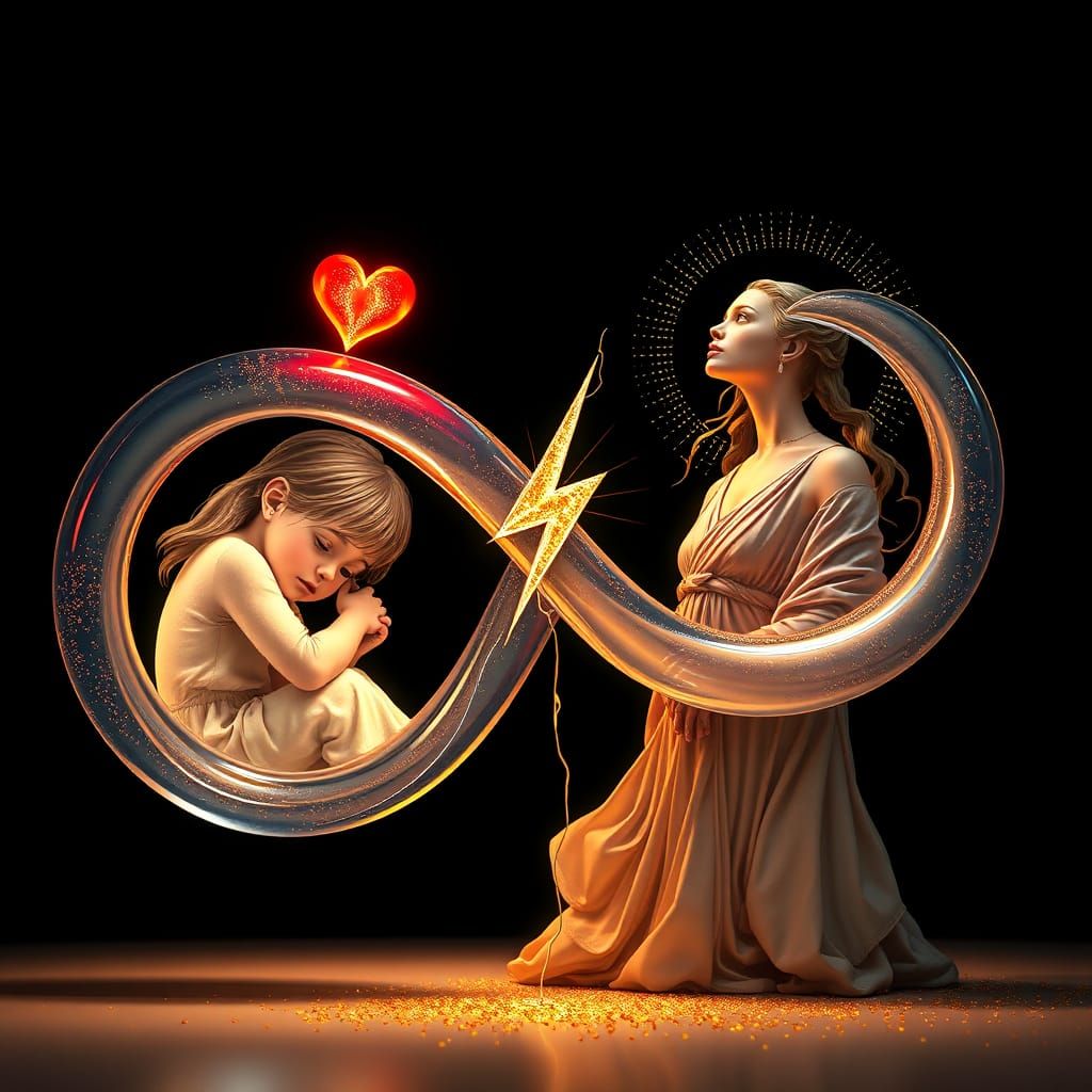 Feel the Trigger today, go back and heal your inner child, o...