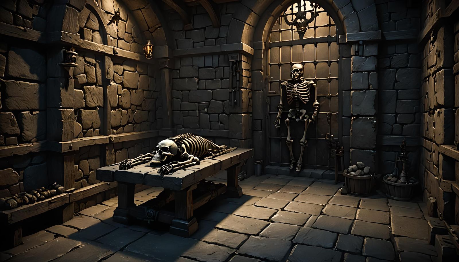 RPG Background: Prison Cell