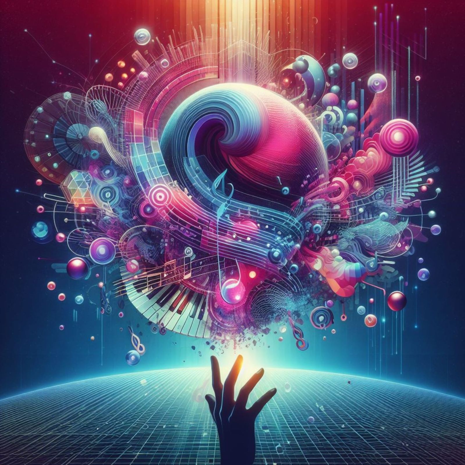 Harmony Is Synthesized Album Cover