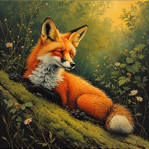 Relaxed Fox 6