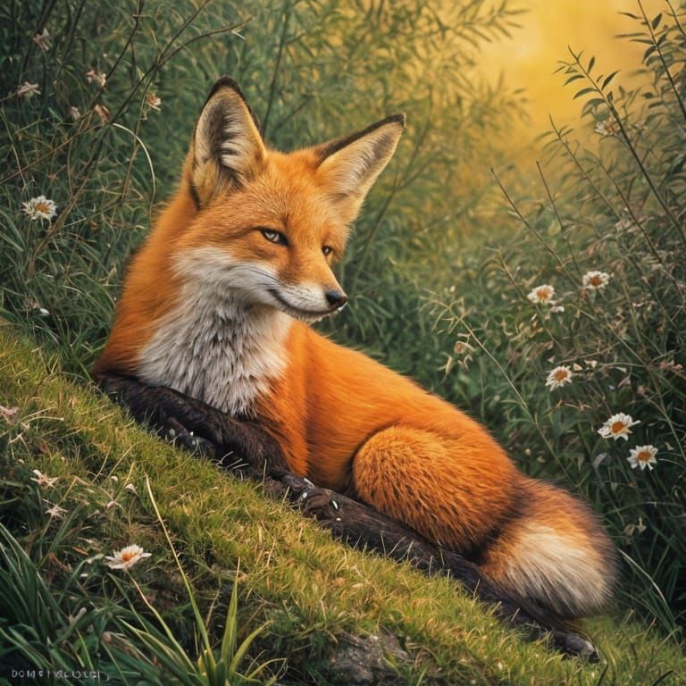 Relaxed Fox 6