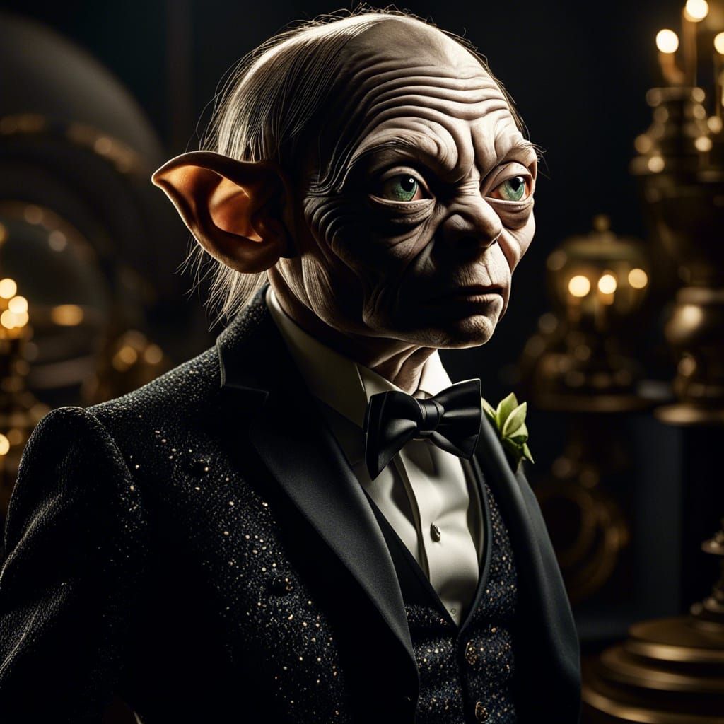 Gollum's prom photo  by @AaronJ