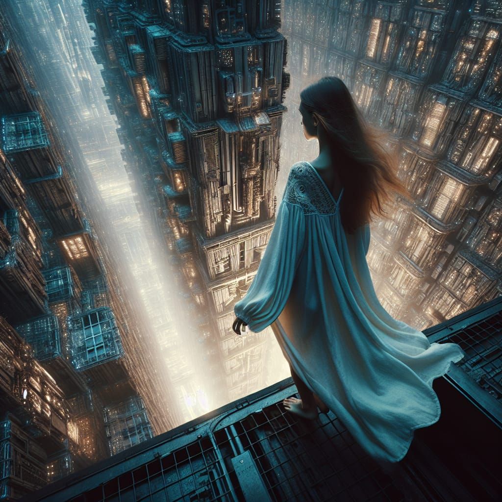 a dangerous night walk  by @Dorian