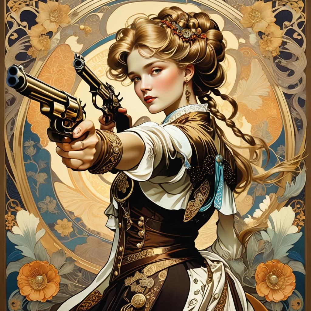 Annie Oakley  by @Ratso