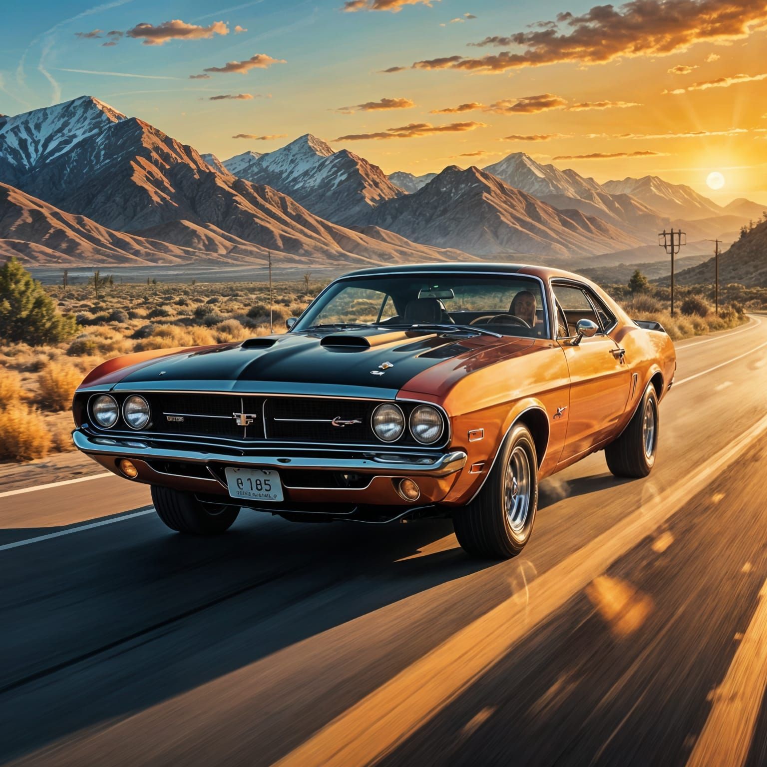 Muscle car  by @SUSSITA