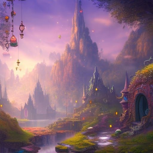 Little fairy town