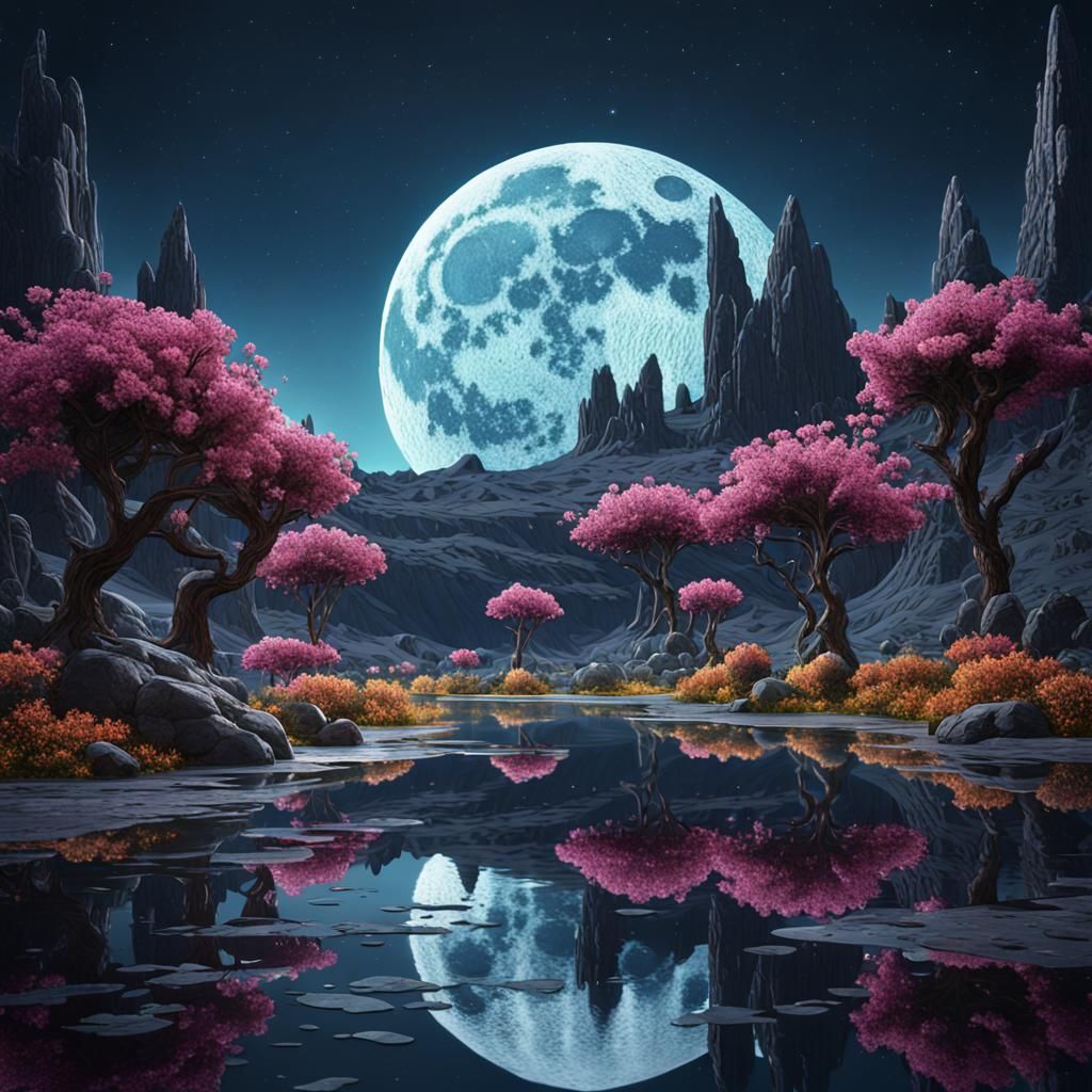 moonlight  by @Hindy Kraminer