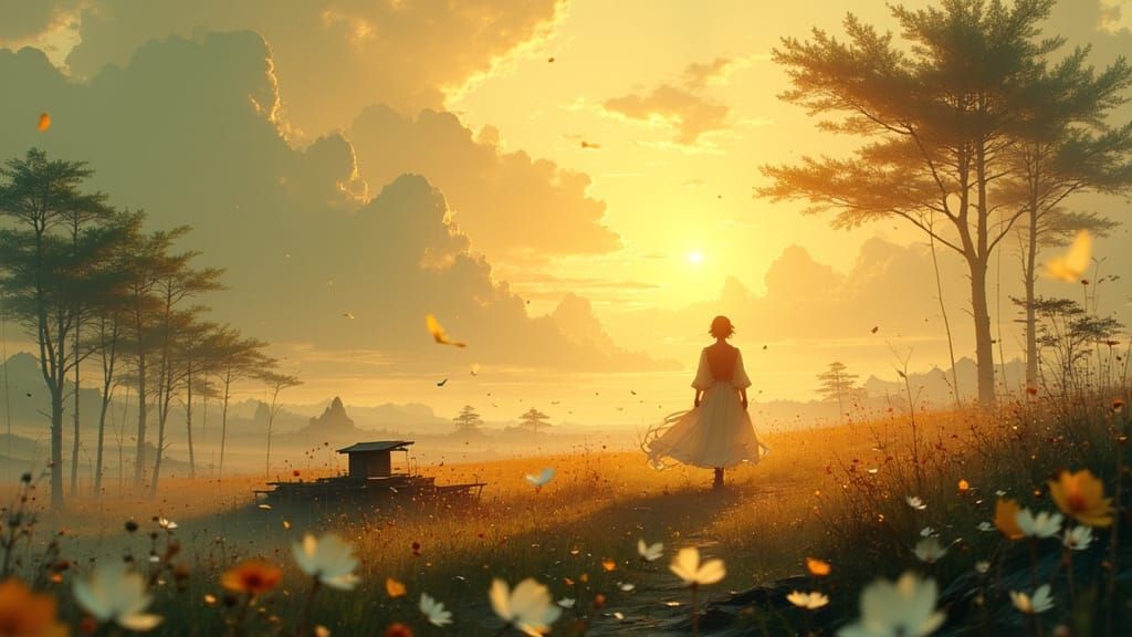 Inner Peace Daily Challenge #1093: Plumas en el viento  by @The Wolf