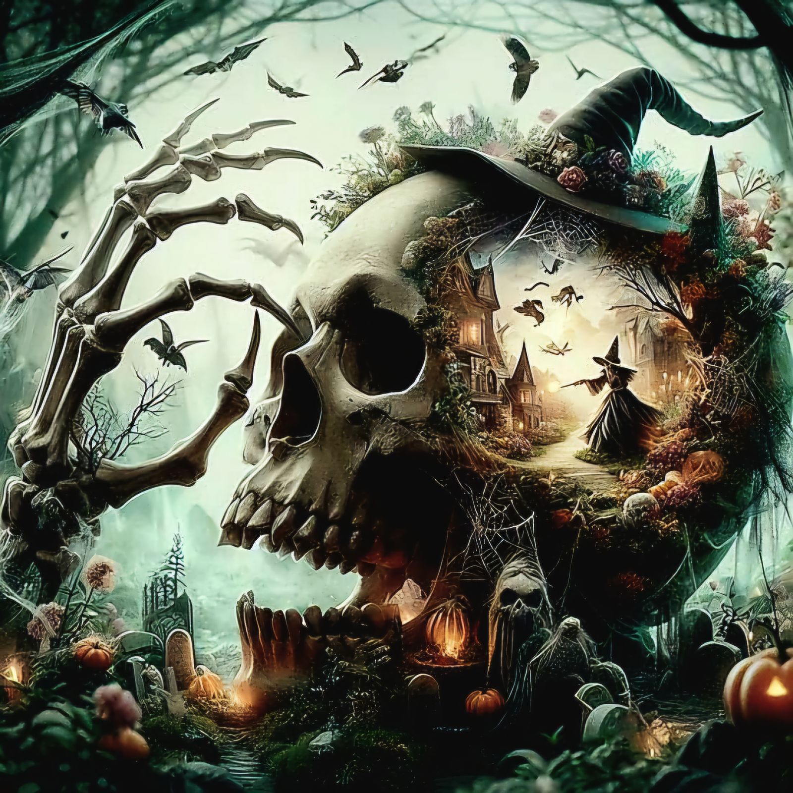 Halloween skull. I have a zillion of these