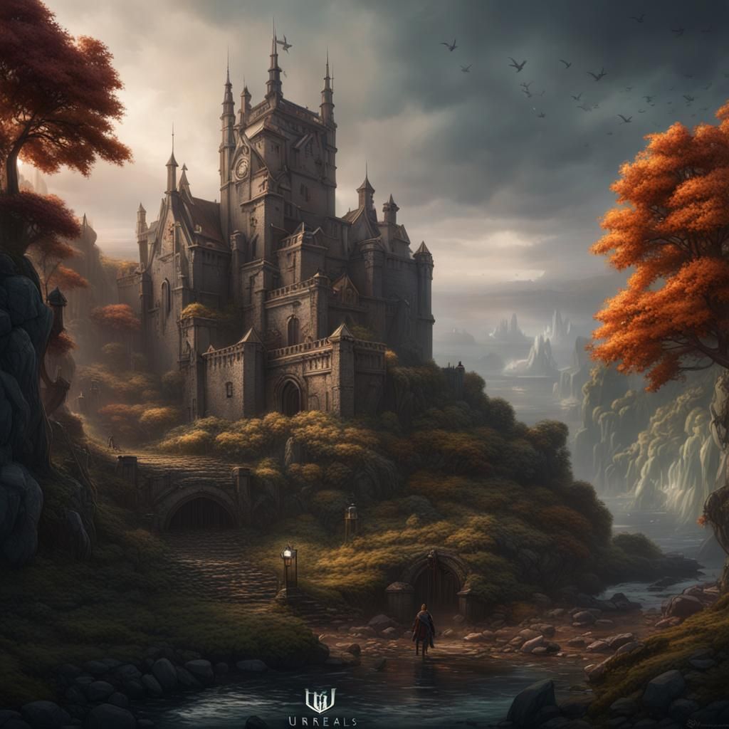 Castle - AI Generated Artwork - NightCafe Creator