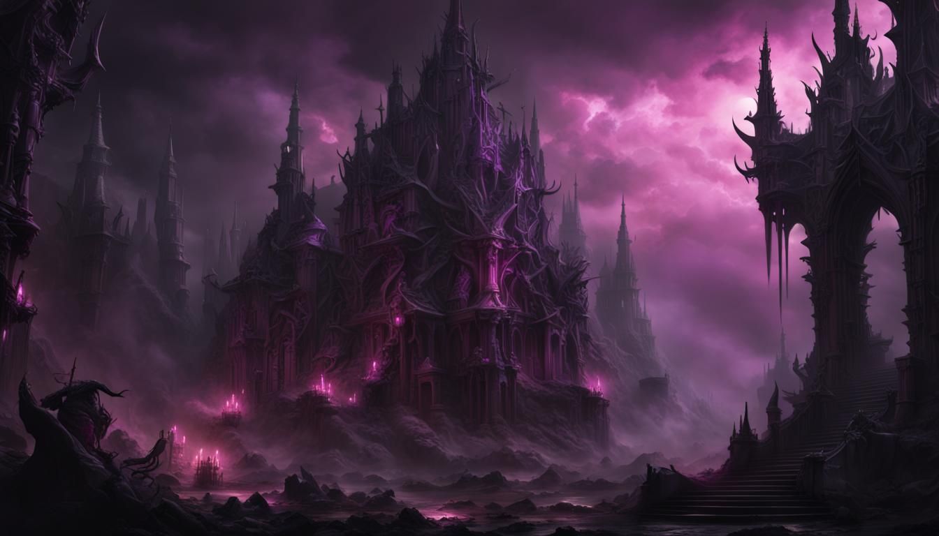 Slaanesh place - AI Generated Artwork - NightCafe Creator