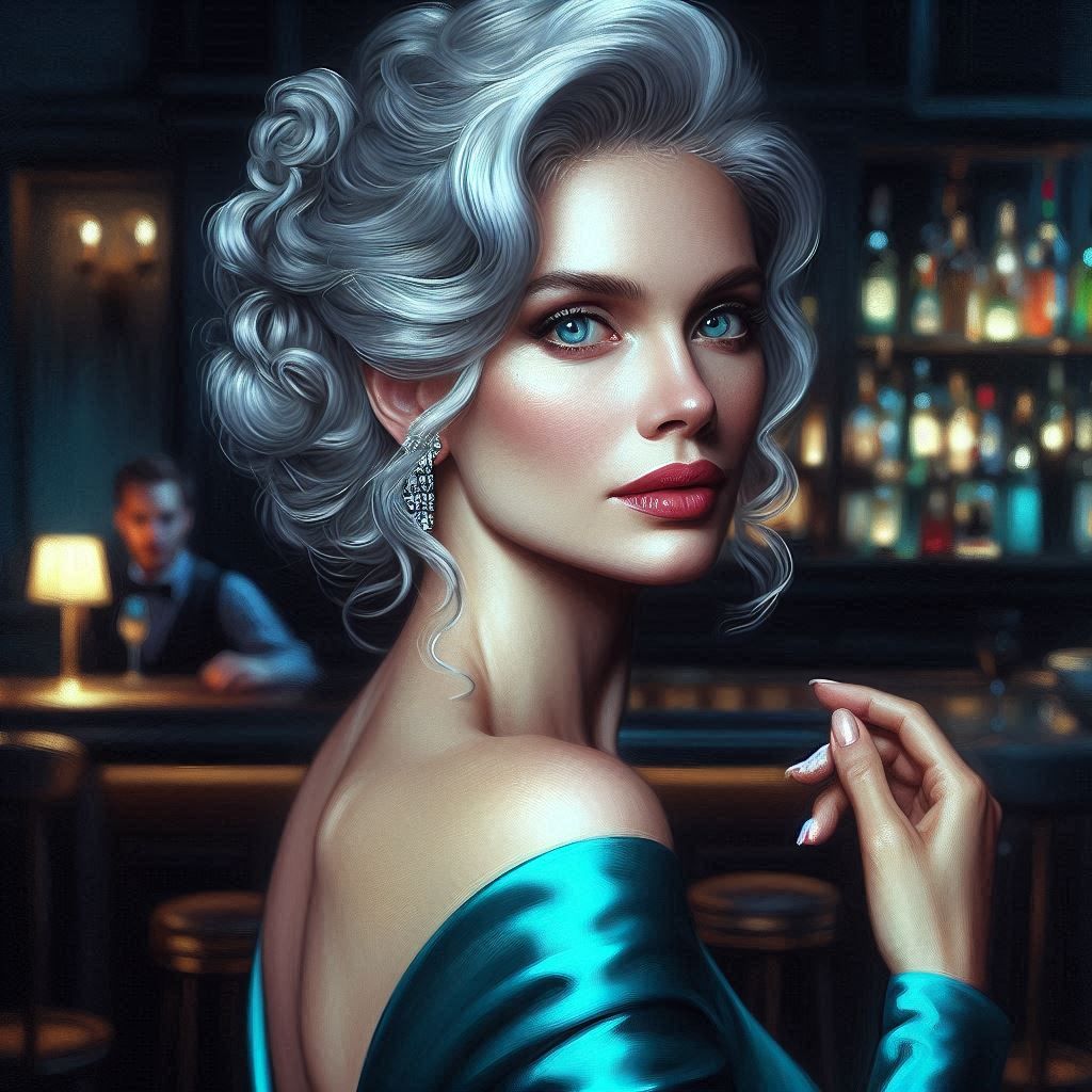 She comes here, often.