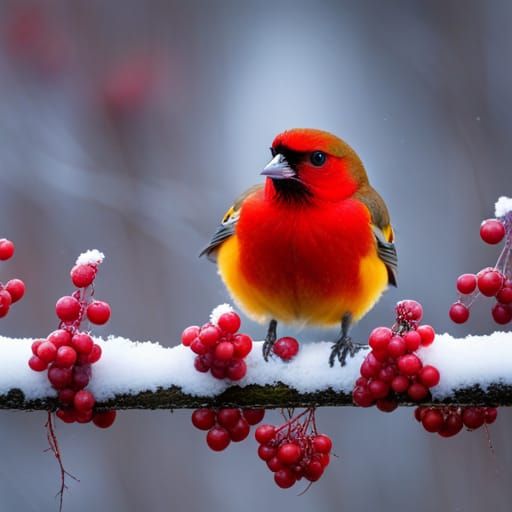 dangerous bird eating blooding