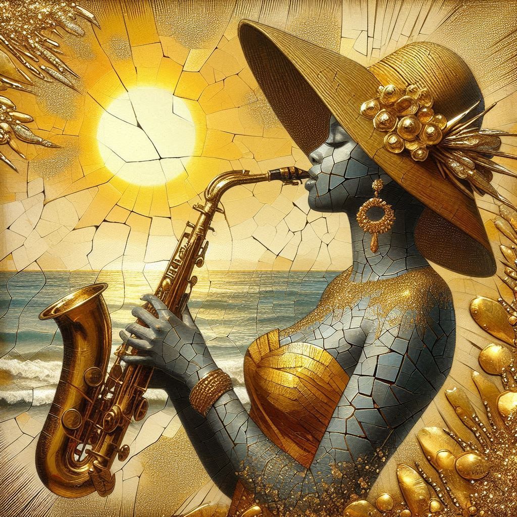 La saxophoniste