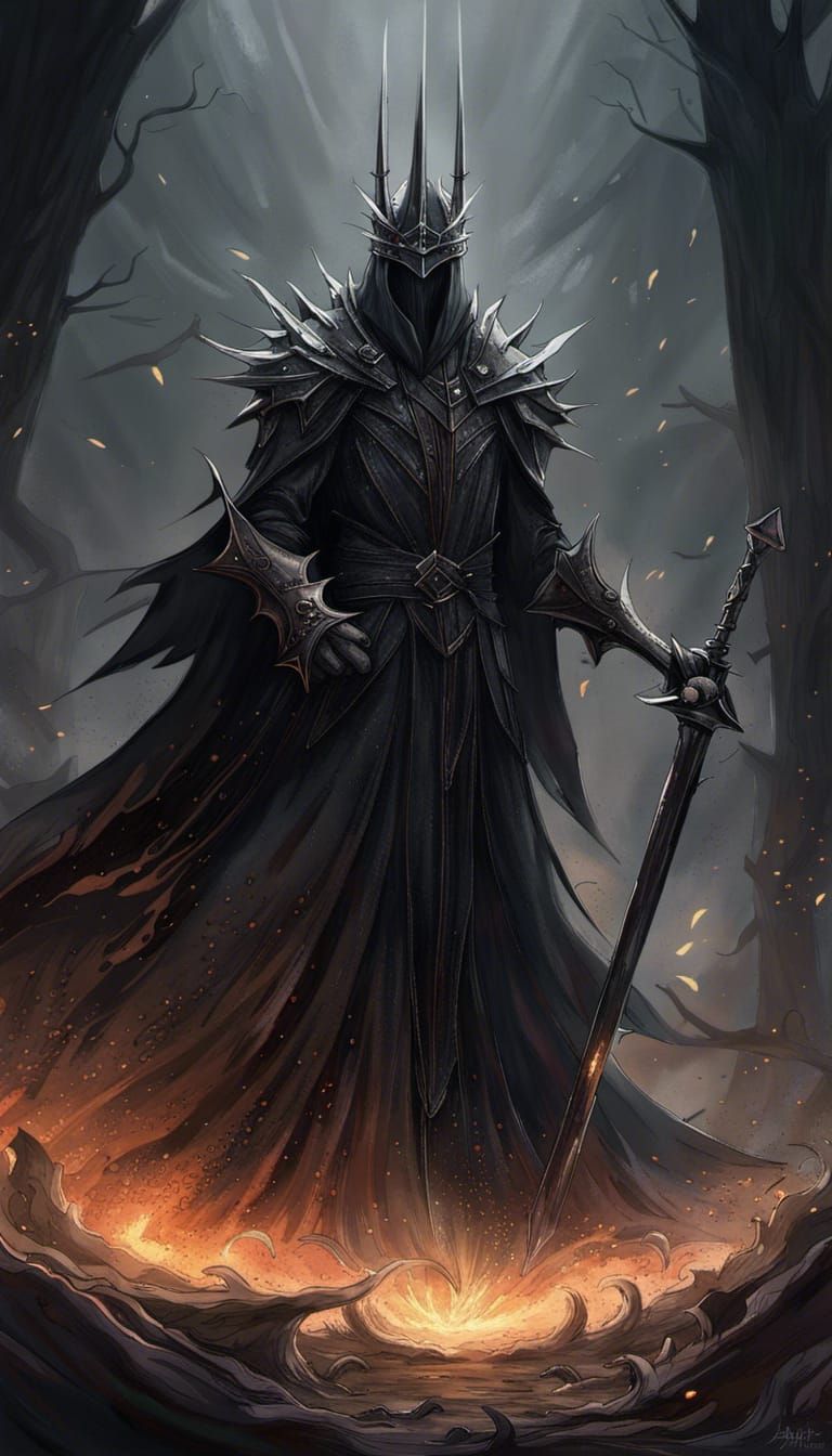 The Witch King of Angmar. - AI Generated Artwork - NightCafe Creator