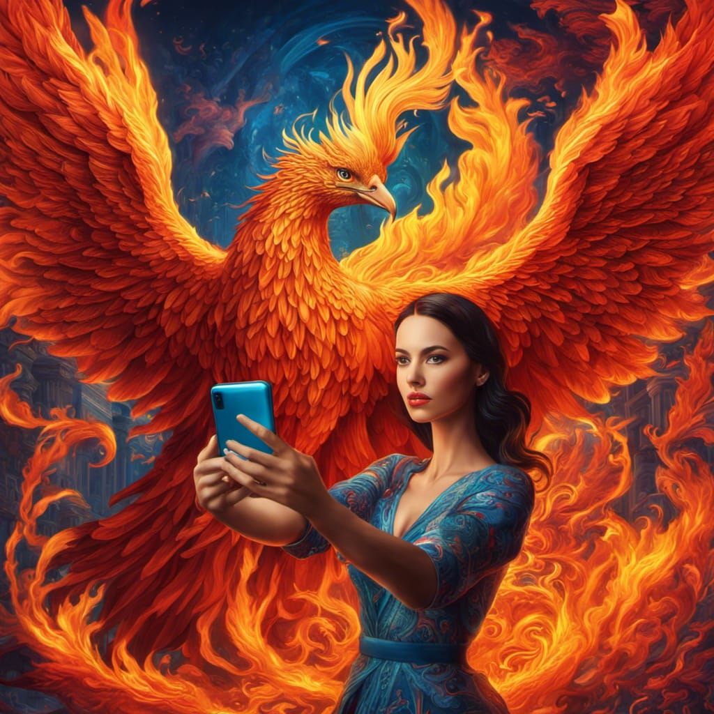 Selfie with a Pheonix
