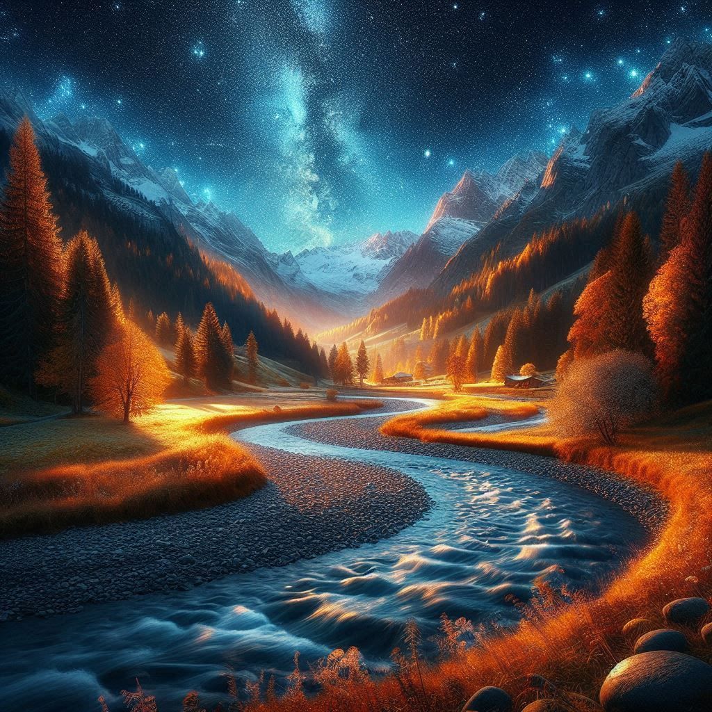 A Winding Stream Switzerland #2