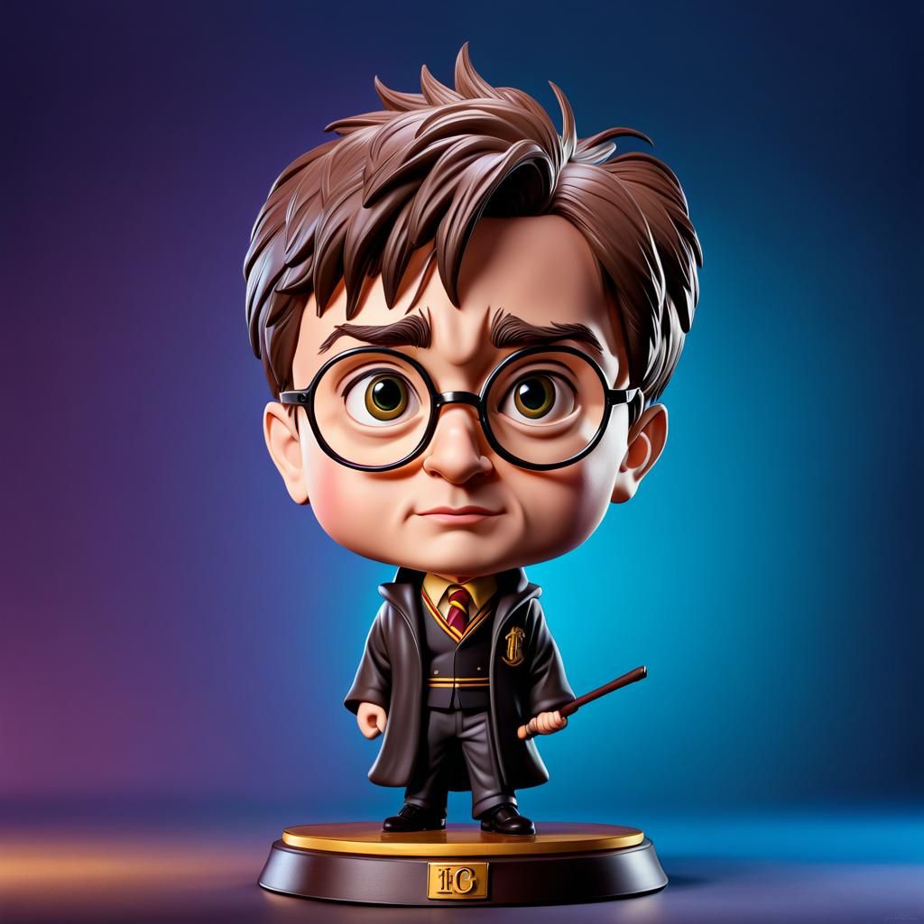 Bobblehead Harry potter - AI Generated Artwork - NightCafe Creator