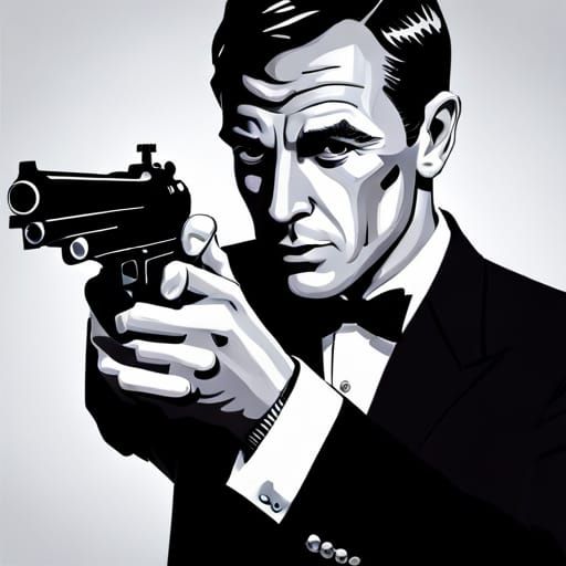 James Bond - AI Generated Artwork - NightCafe Creator