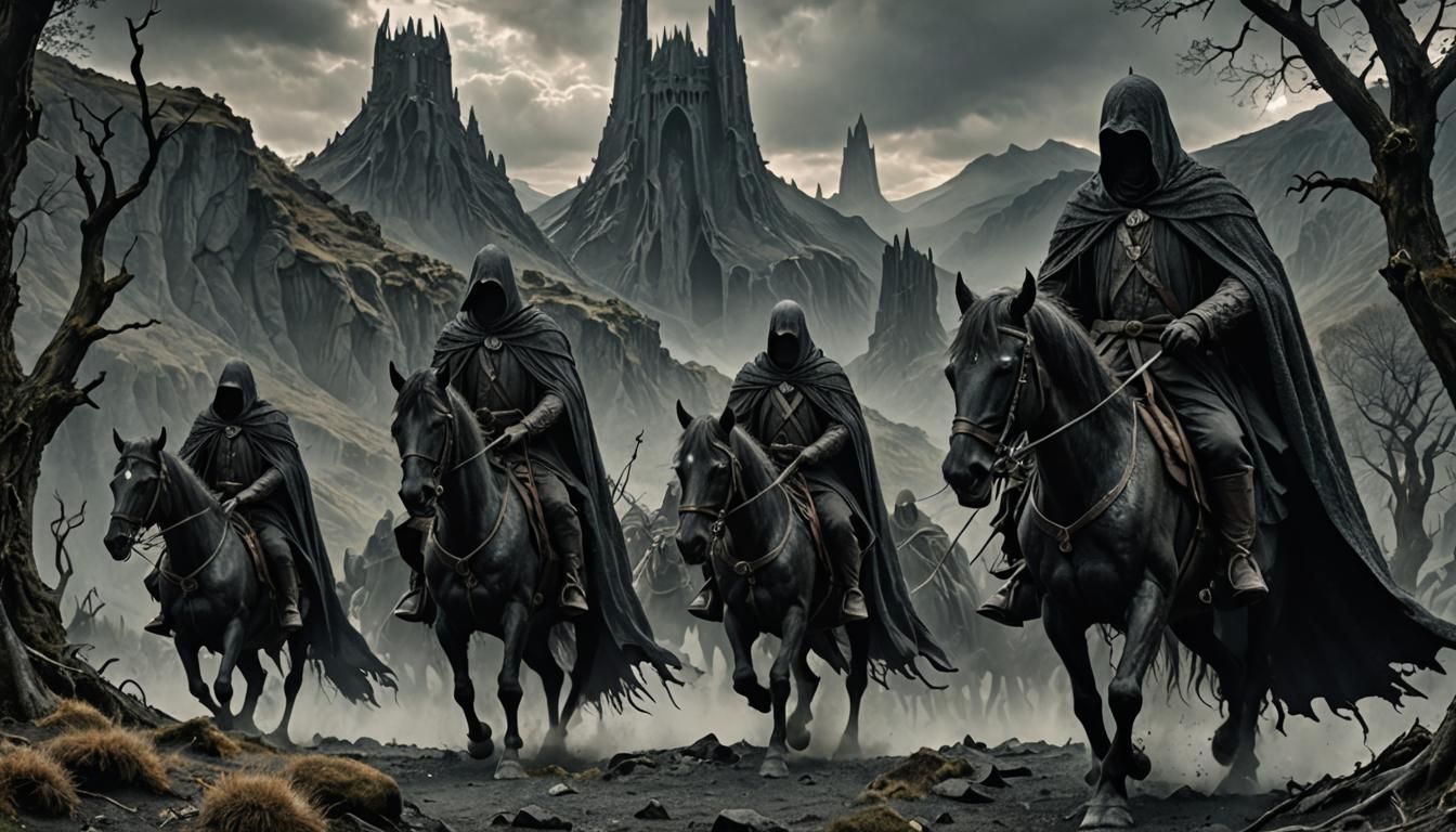 Lord of the Rings: Ringwraiths Nazgul Last