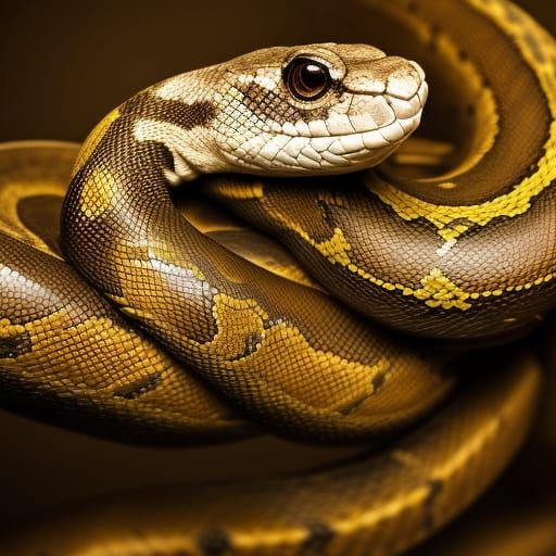 Snake close-up