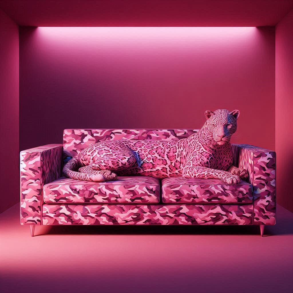 Pink Camouflage