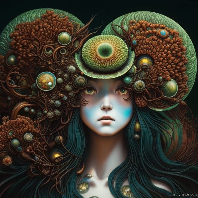 Fungi Girl 8476