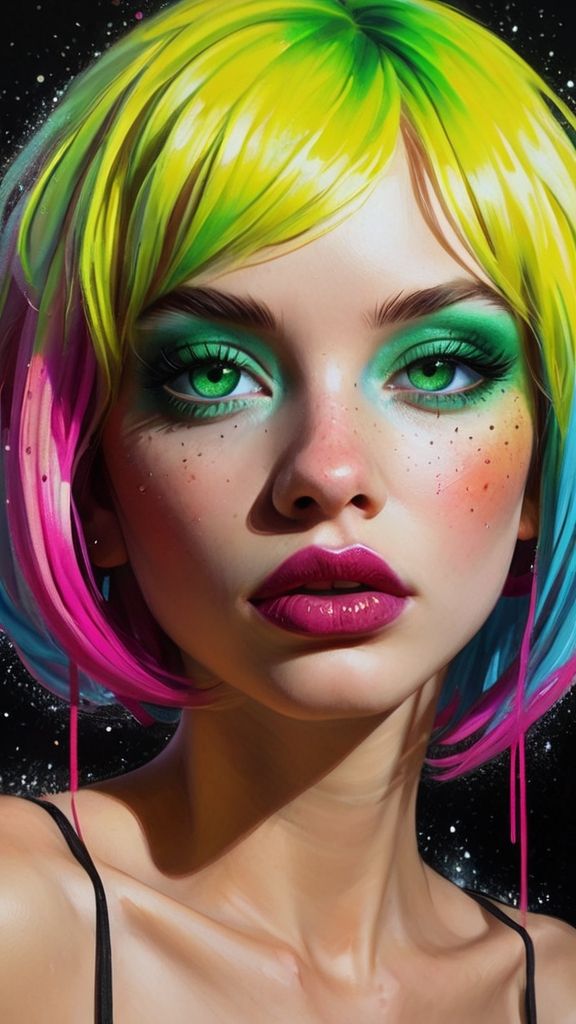 Colorfull Hairstyle